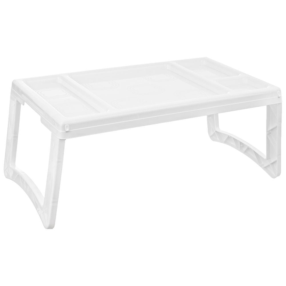 Folding white breakfast table 50x30x21 cm