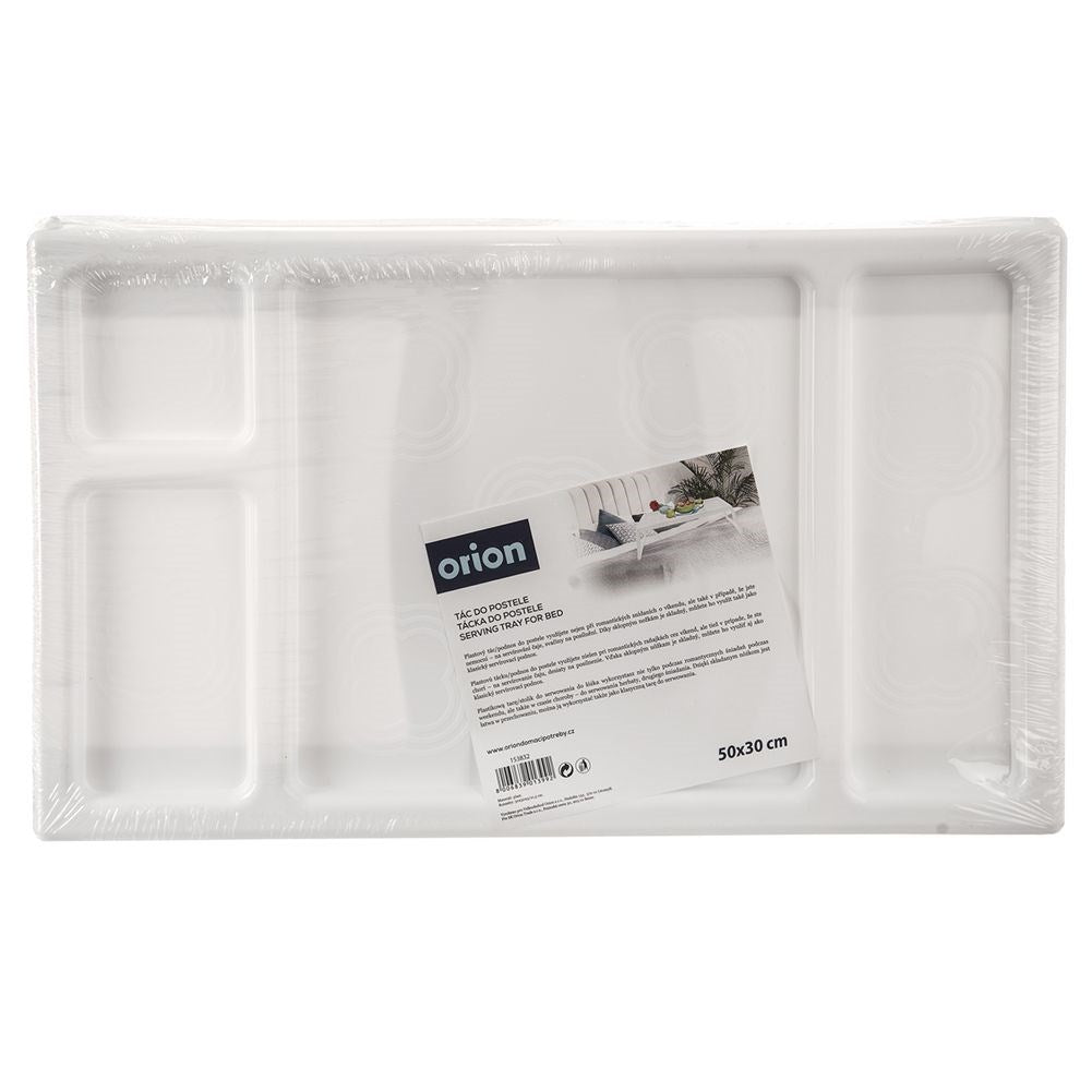 Folding white breakfast table 50x30x21 cm