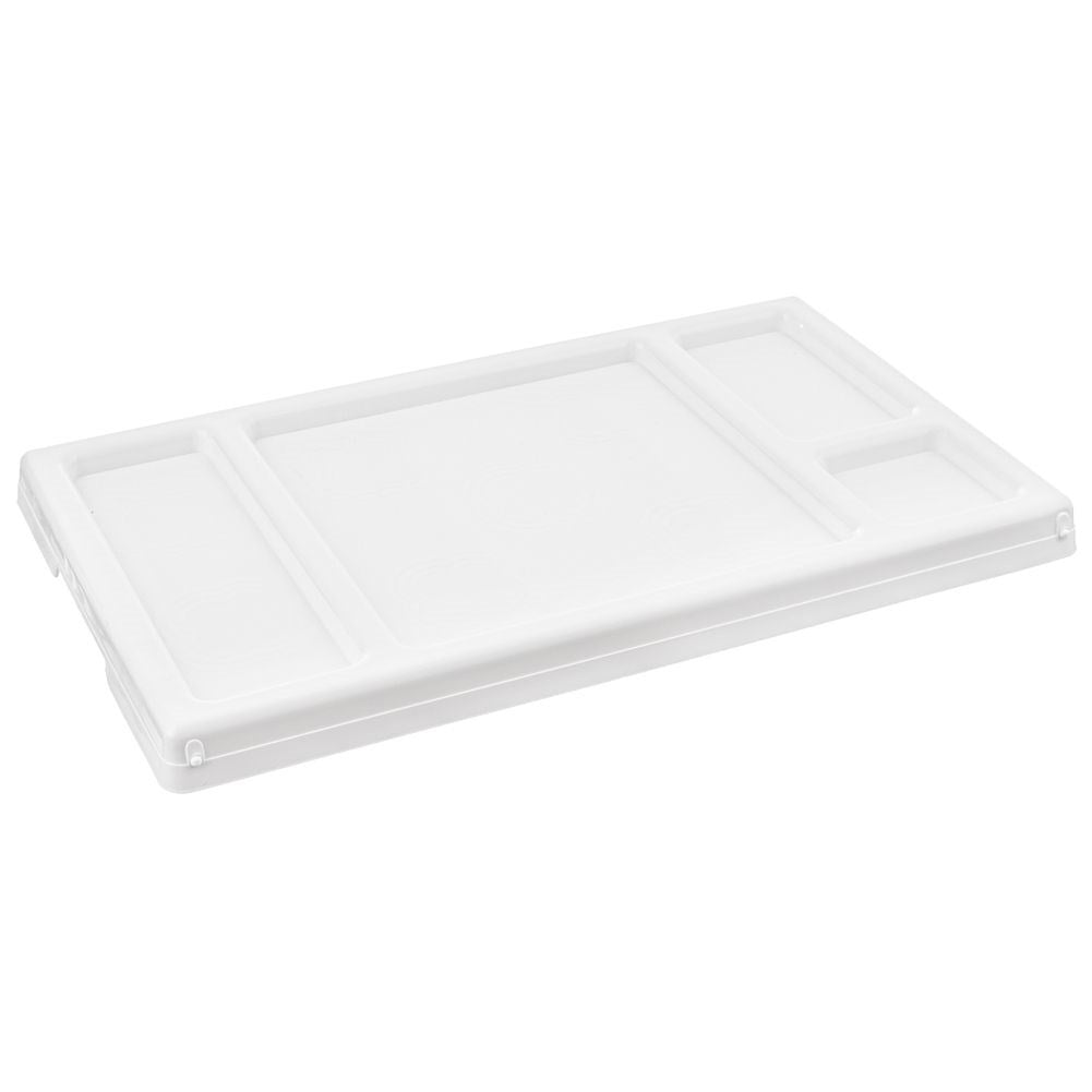 Folding white breakfast table 50x30x21 cm