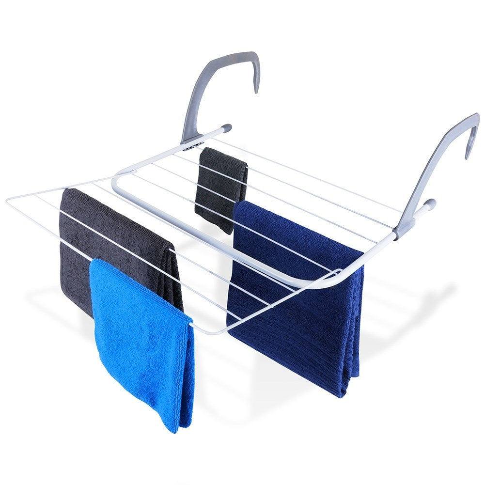 Fold-out clothes drying rack for Element with 4.6m drying surface