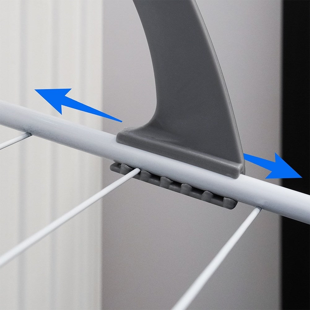 Fold-out clothes drying rack for Element with 4.6m drying surface