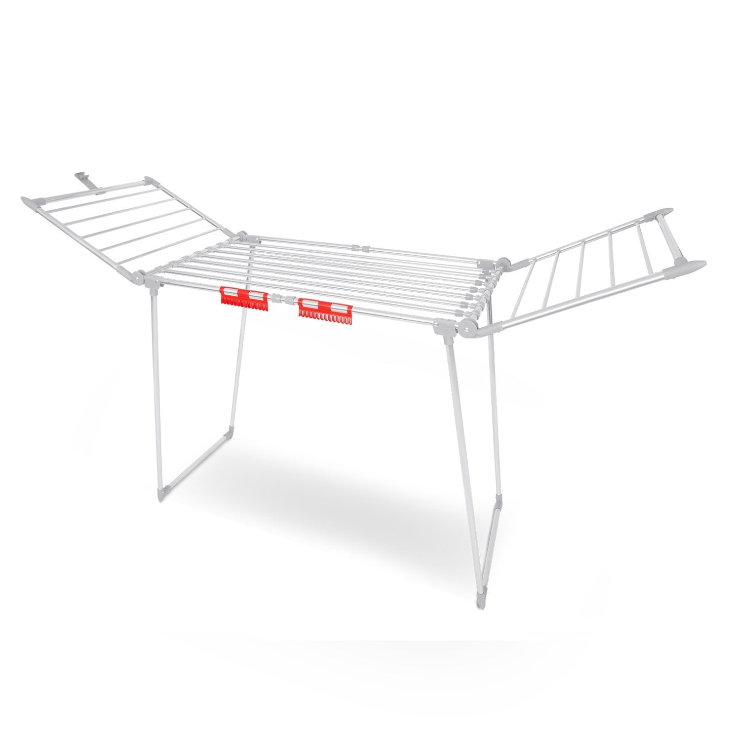 Fold-out drying rack Lydia 27 m in Stainless Steel