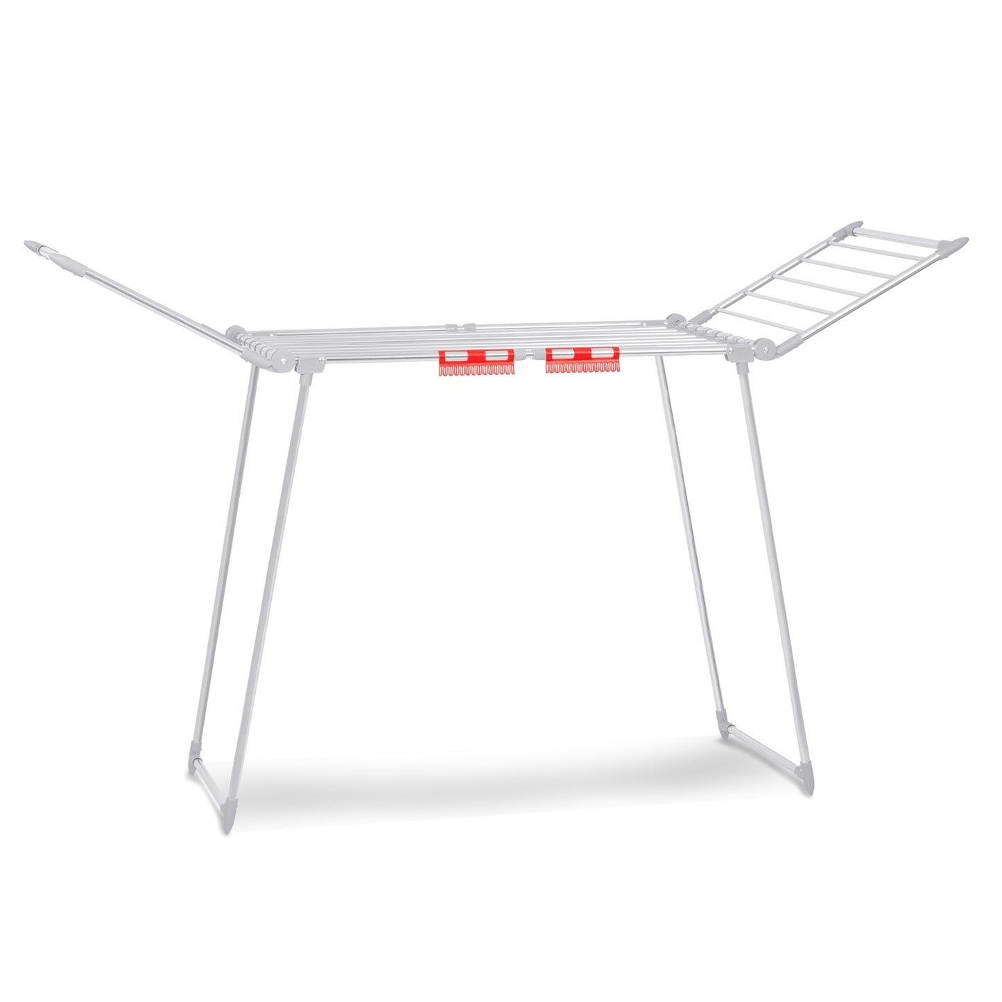 Fold-out drying rack Lydia 27 m in Stainless Steel
