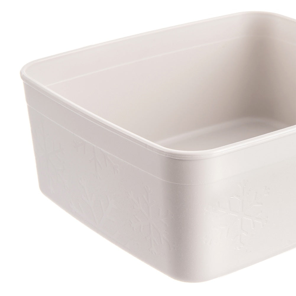 Food Container with Lid, Beige, 650 ml