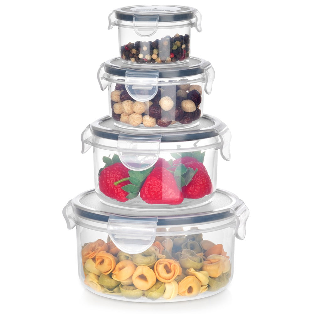 Food Storage Containers with Lid & Seal, Set of 4