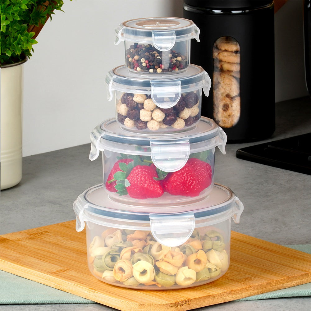 Food Storage Containers with Lid & Seal, Set of 4