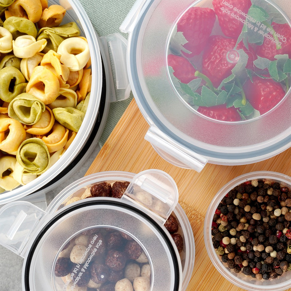 Food Storage Containers with Lid & Seal, Set of 4