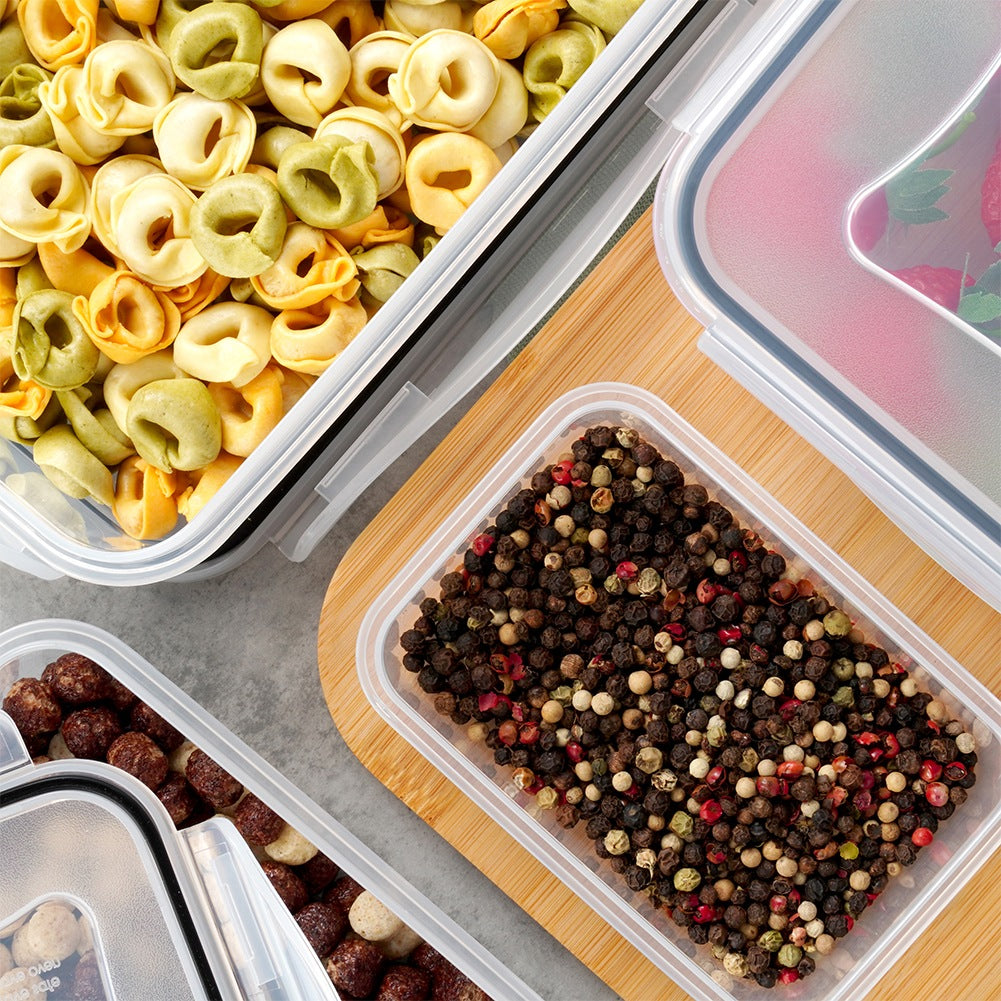 Food Storage Containers with Lid and Seal, Set of 4
