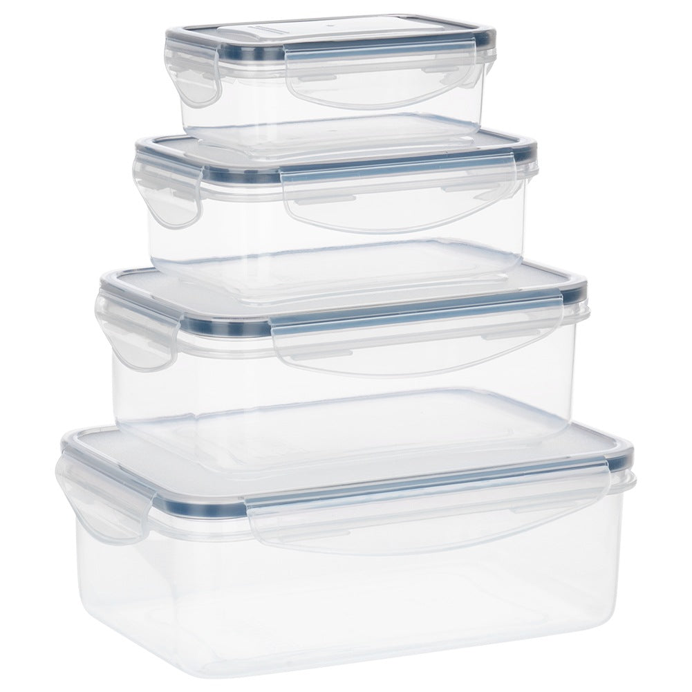 Food Storage Containers with Lid and Seal, Set of 4