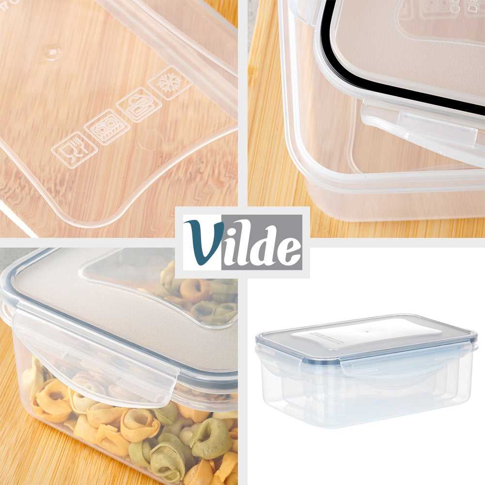 Food Storage Containers with Lid and Seal, Set of 4