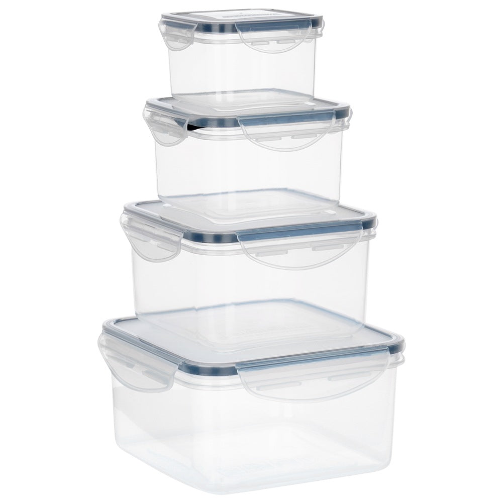 Food Storage Containers with Lid and Seal, Set of 4
