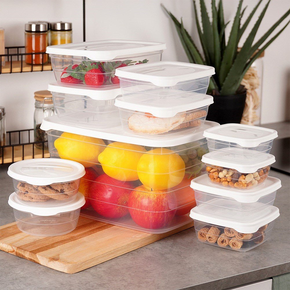 Food containers with lid 11 pcs.
