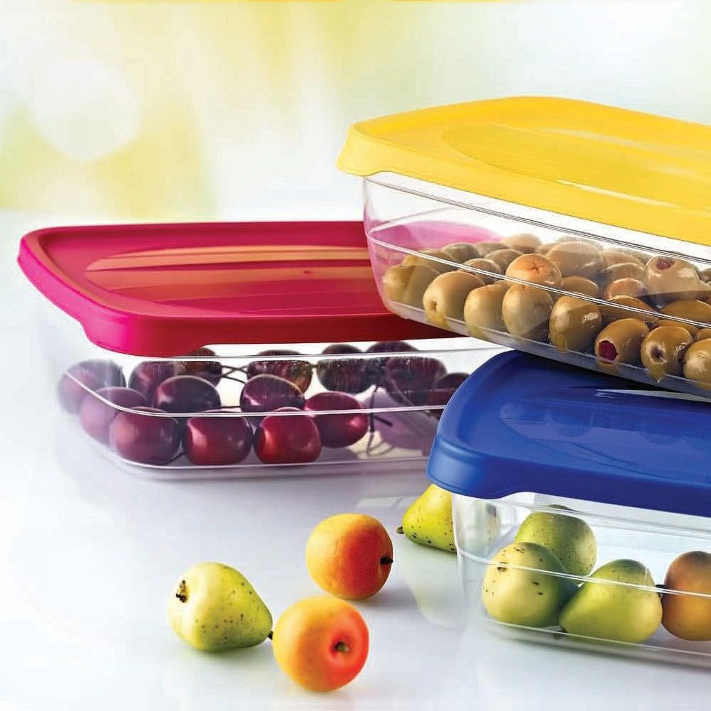 Food containers with lid 2 l 3 pcs.