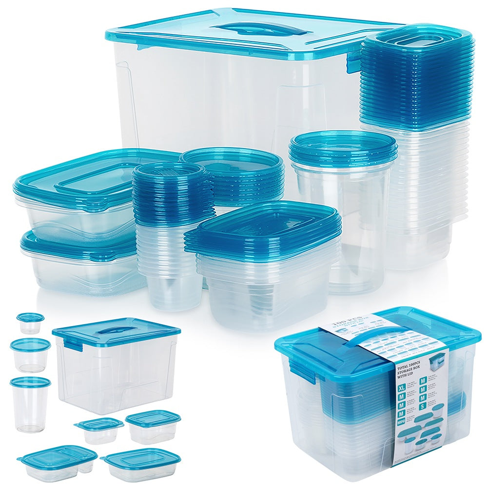 Food containers with lid 50 pcs.