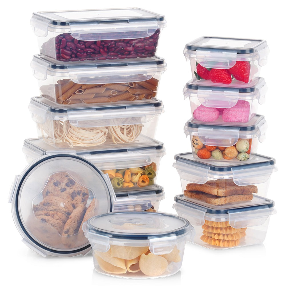 Food containers with lid and seal 12 pcs.