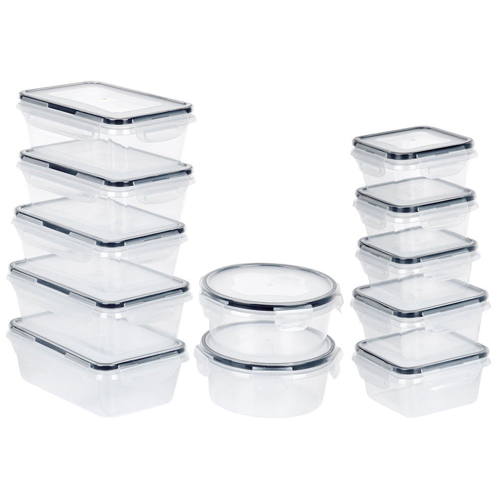 Food containers with lid and seal 12 pcs.