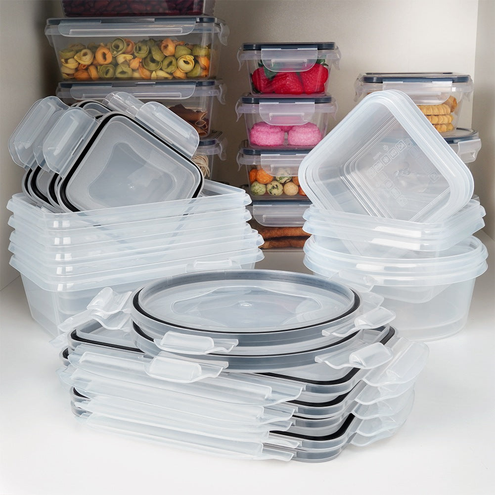 Food containers with lid and seal 12 pcs.