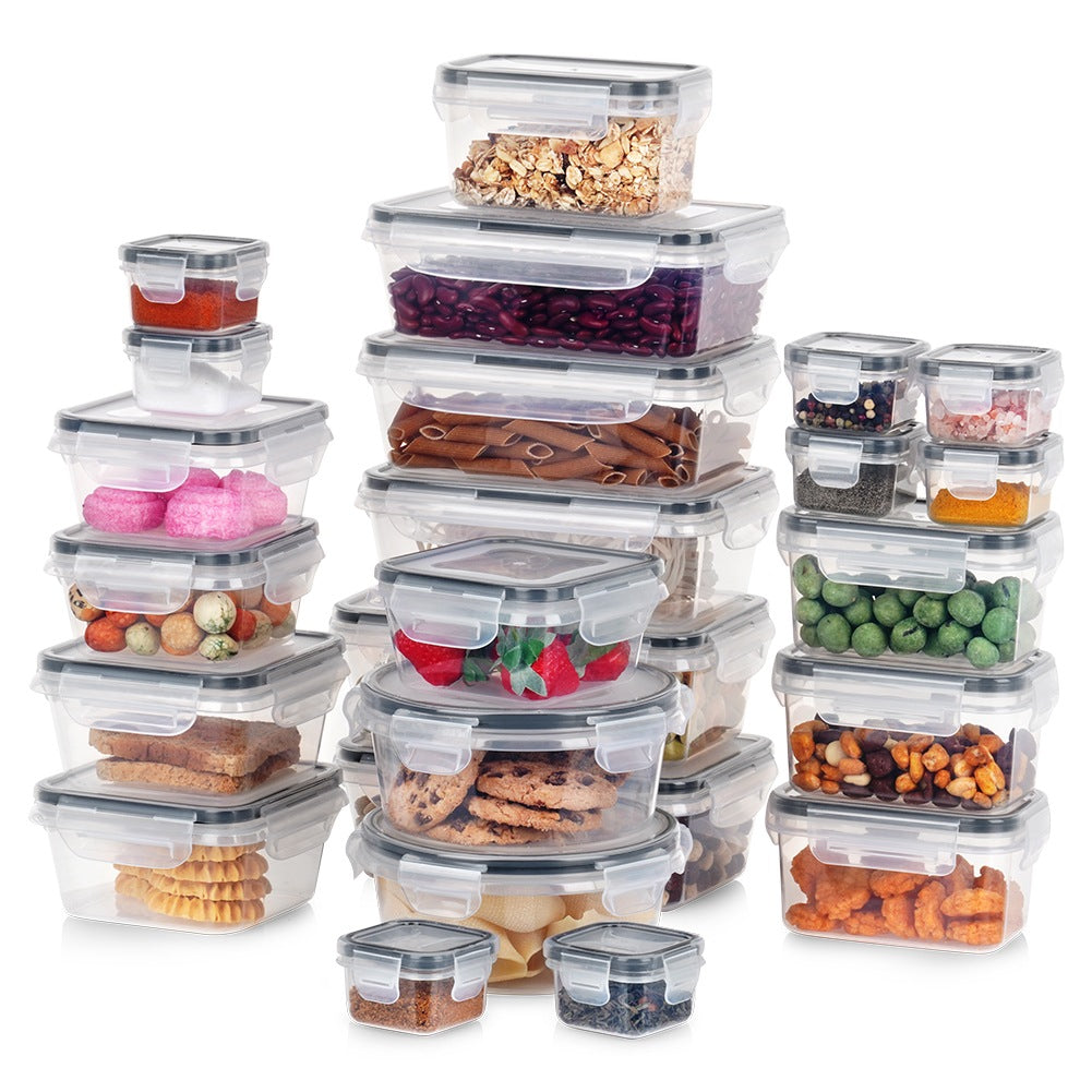 Food containers with lid and seal 24 pcs.
