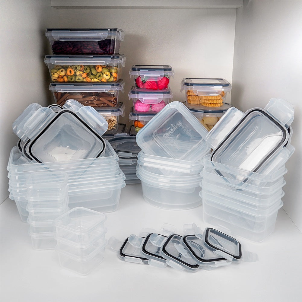 Food containers with lid and seal 24 pcs.