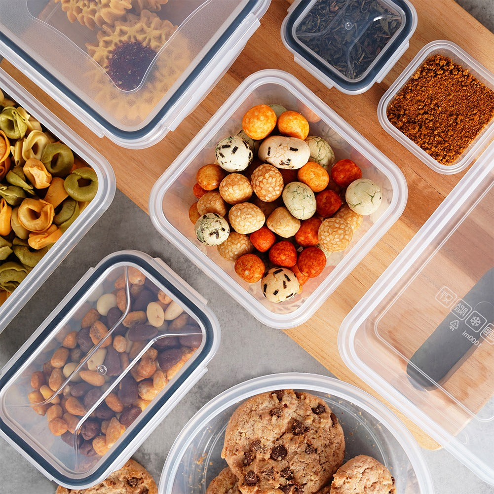 Food containers with lid and seal 24 pcs.
