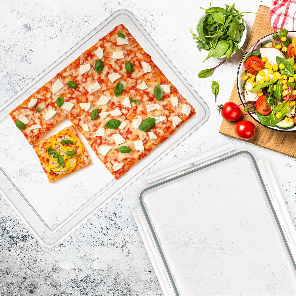 Food container with lid and seal 1.5 l