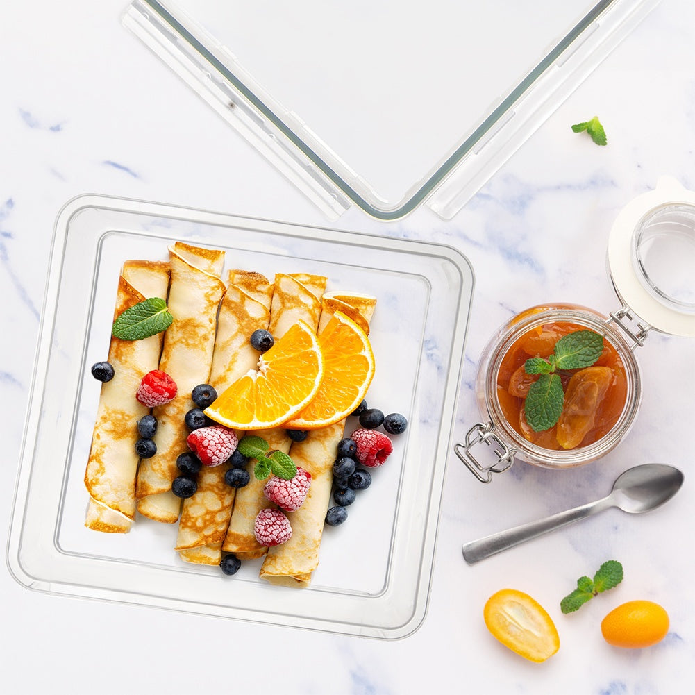 Food container with lid and seal 900 ml