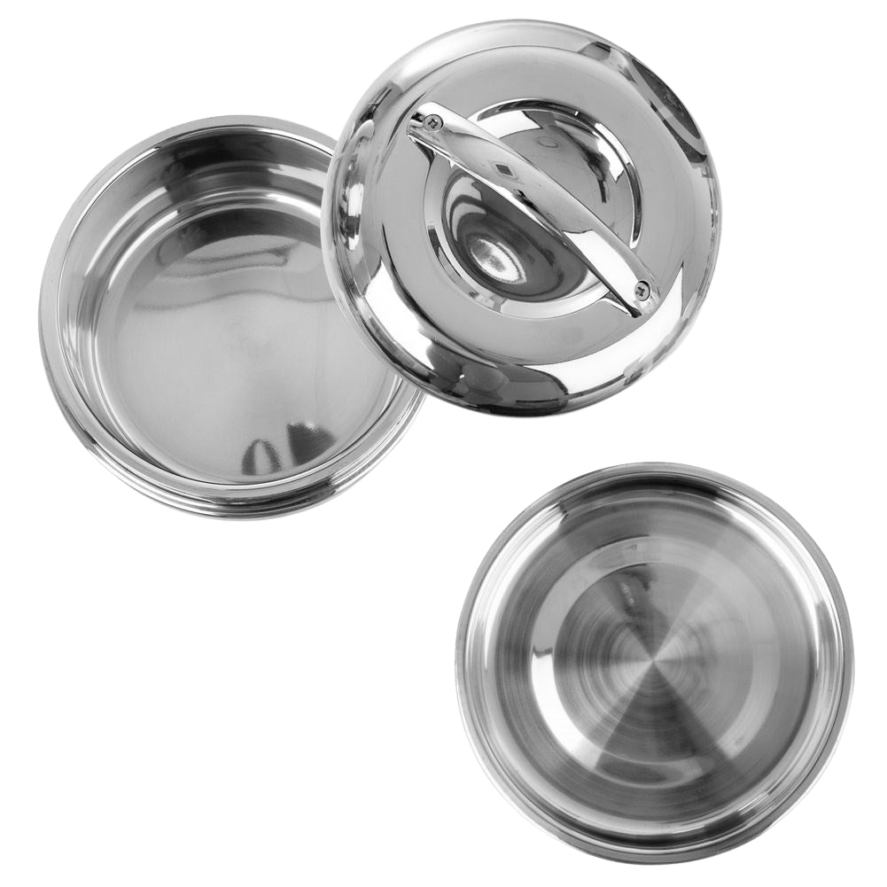 Food thermos in stainless steel, keeps food warm for 2 hours