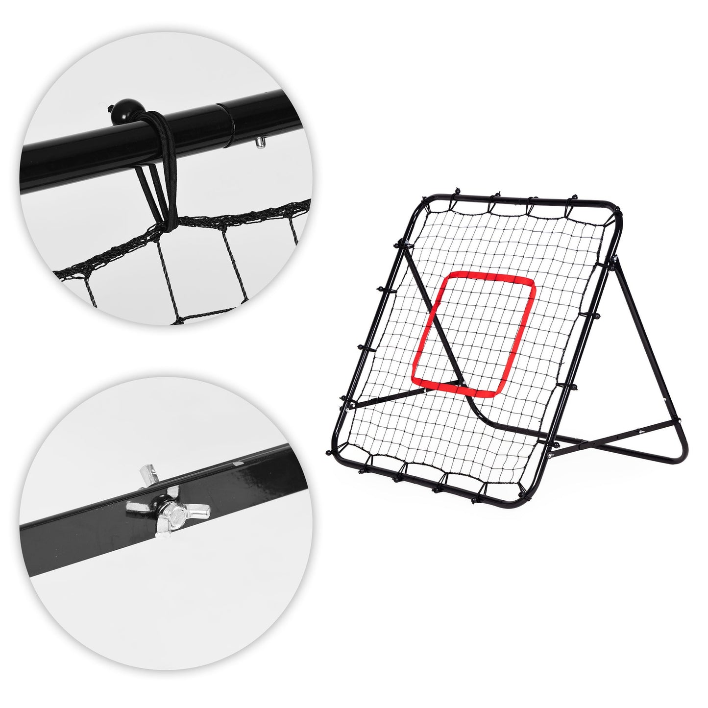 Football Rebounder Trainer – Ball Rebound Net 100x100 cm MultiGarden