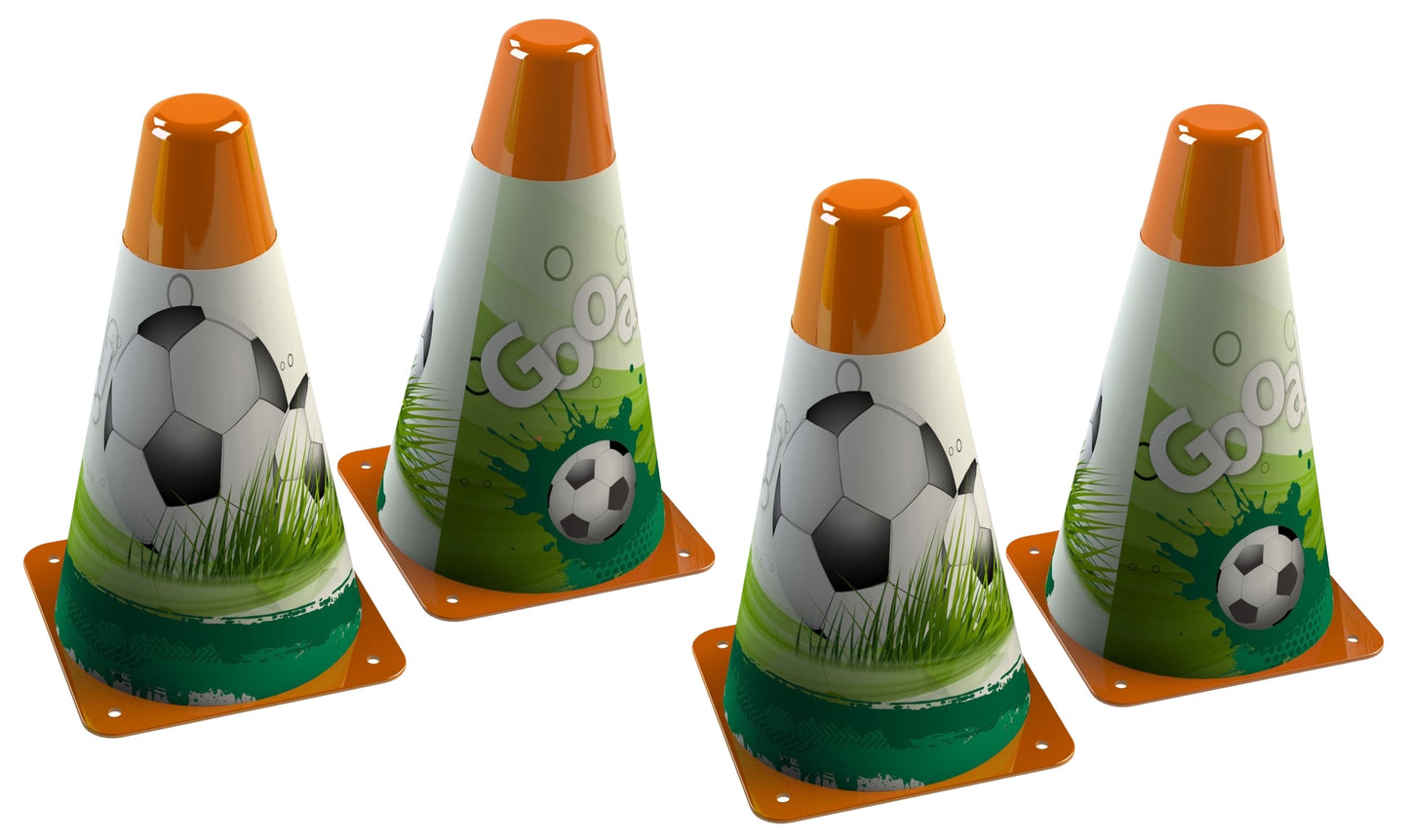 Football Set with Cones & Markers for Outdoor Play