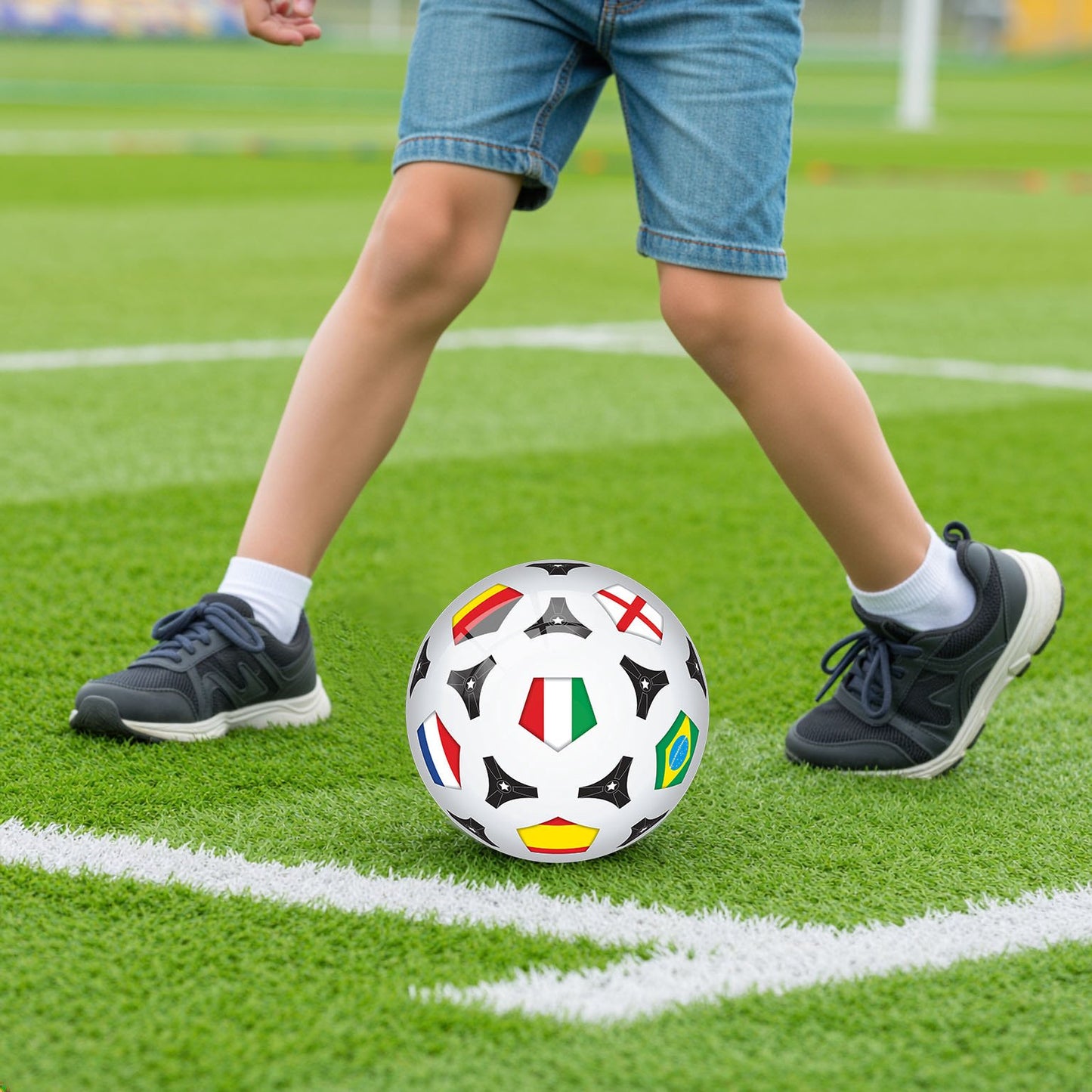 Football Set with Cones & Markers for Outdoor Play