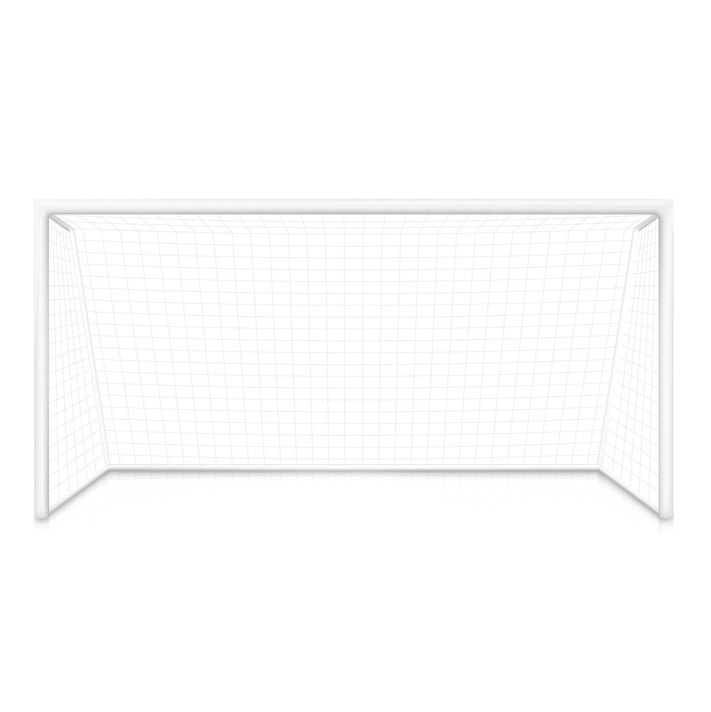 Football Training Goal with Net 180x120 cm Black and White MultiGarden