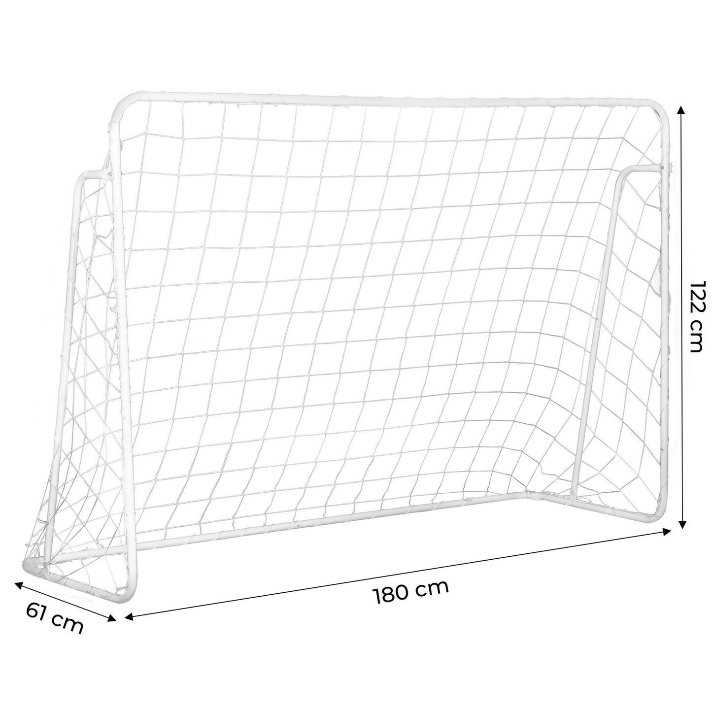 Football Training Goal with Target Sheet 180x122 cm MultiGarden