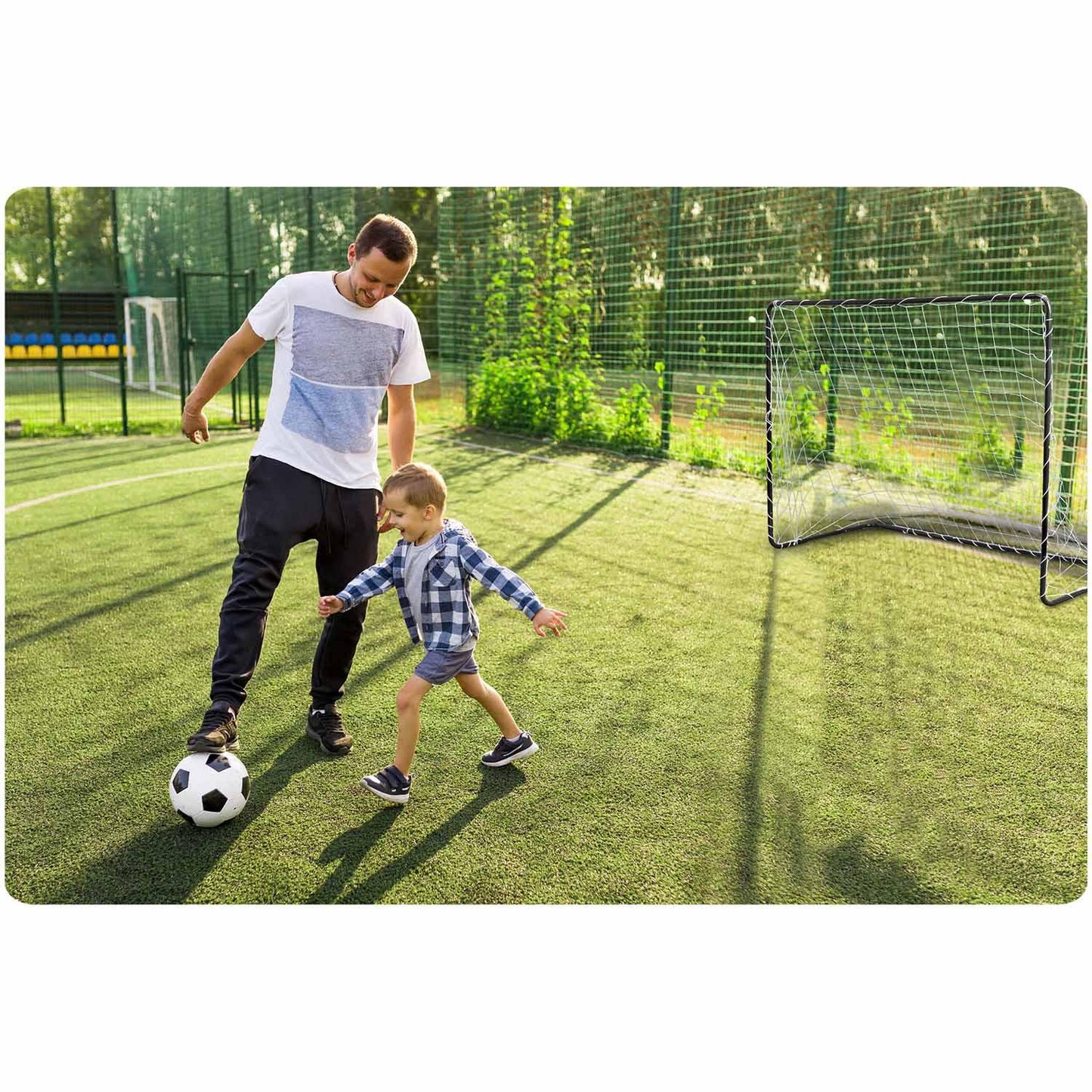 Football goal 183 x 122 x 61cm NS-492 black