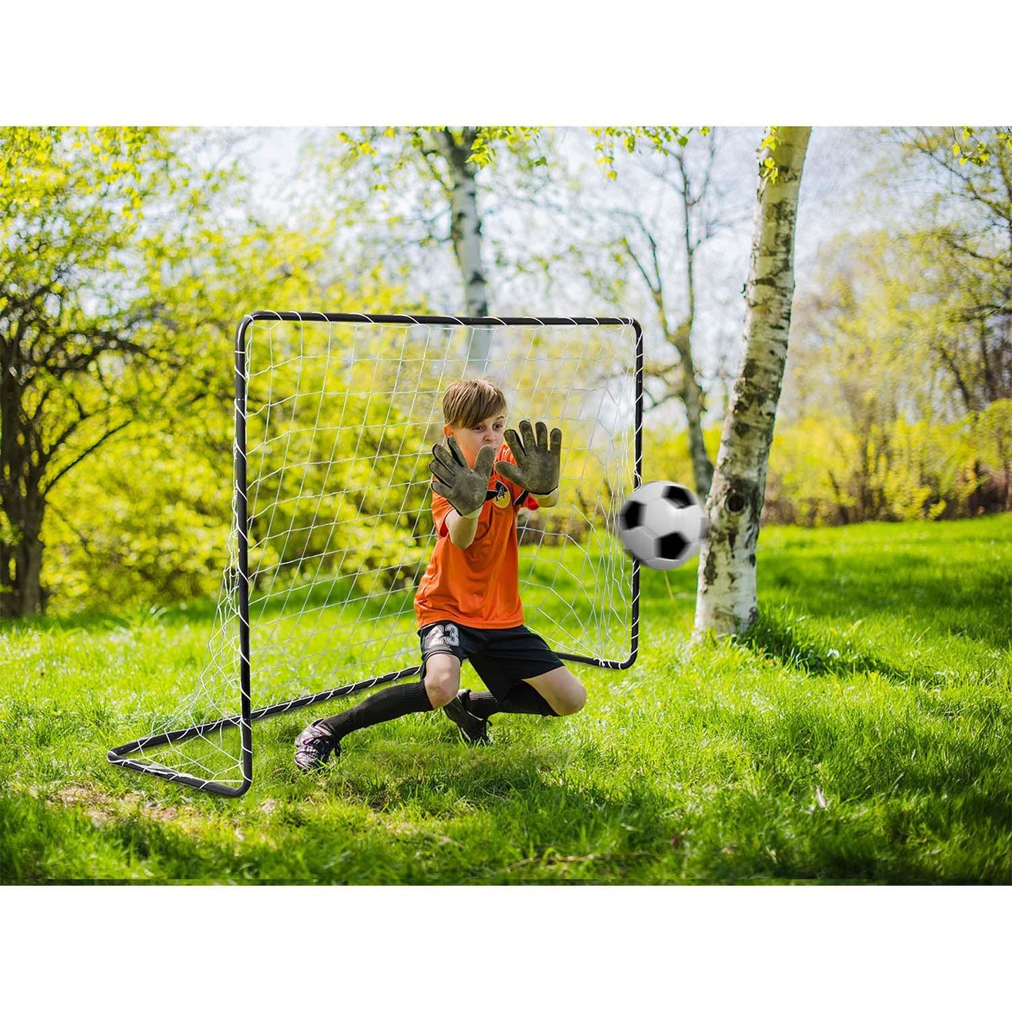 Football goal 183 x 122 x 61cm NS-492 black