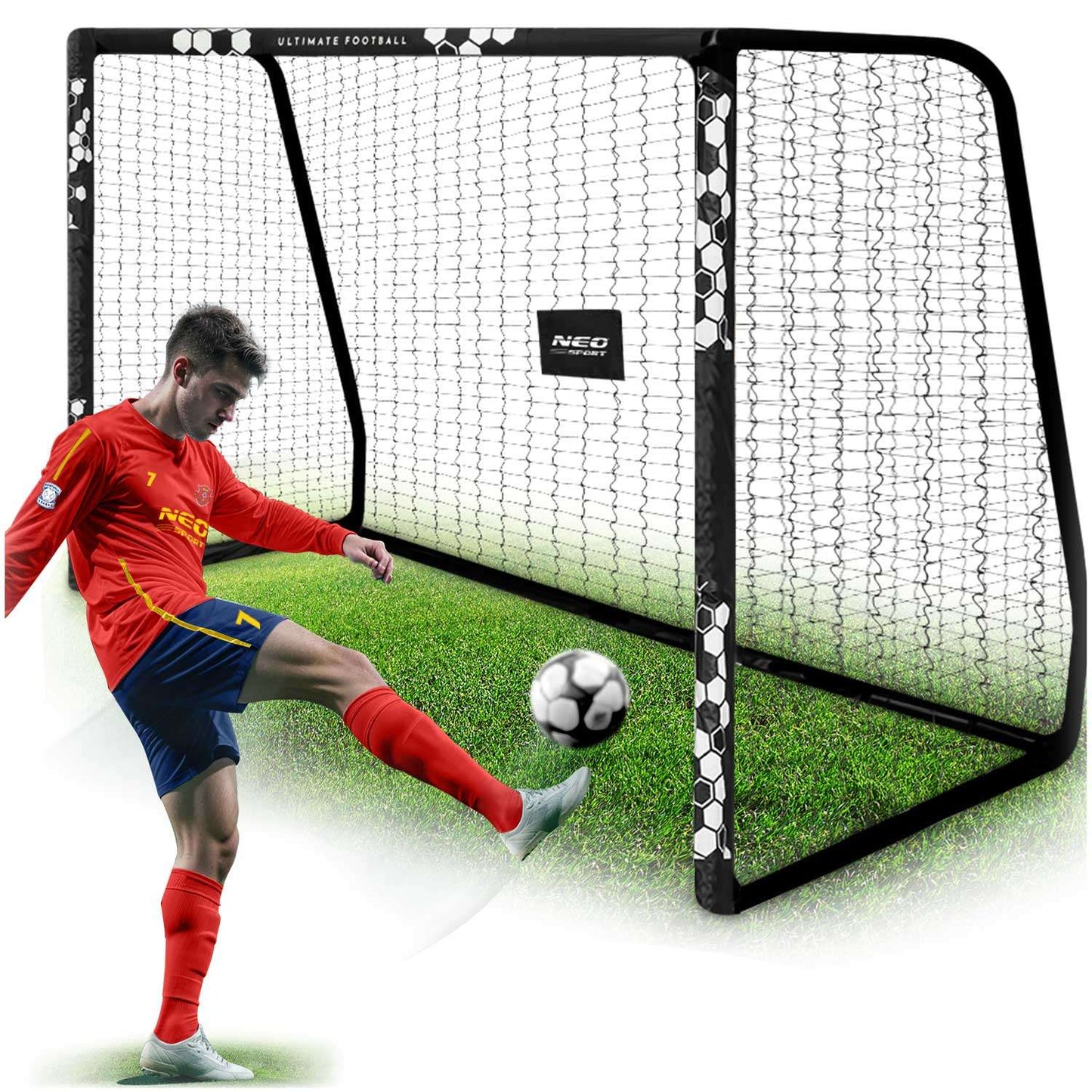 Football goal 300 x 200 x 120 cm NS-472 hexagon