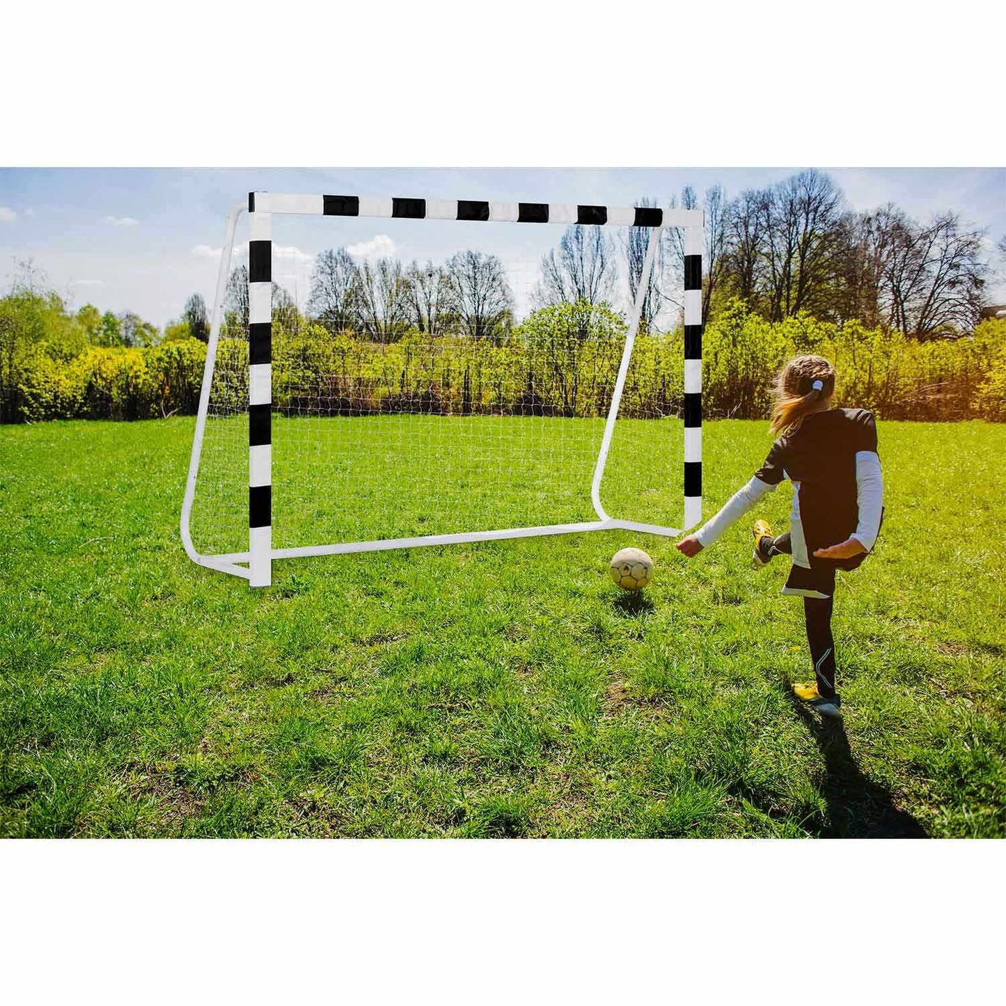 Football goal 300 x 200 x 90 cm NS-465 black and white