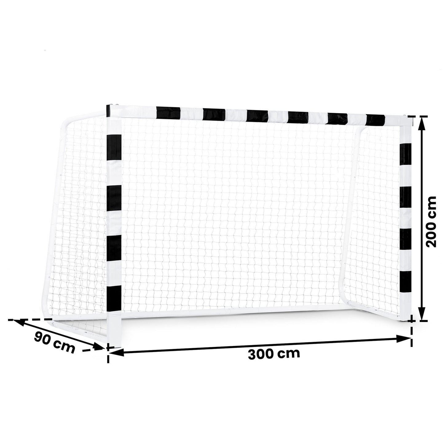 Football goal 300 x 200 x 90 cm NS-465 black and white