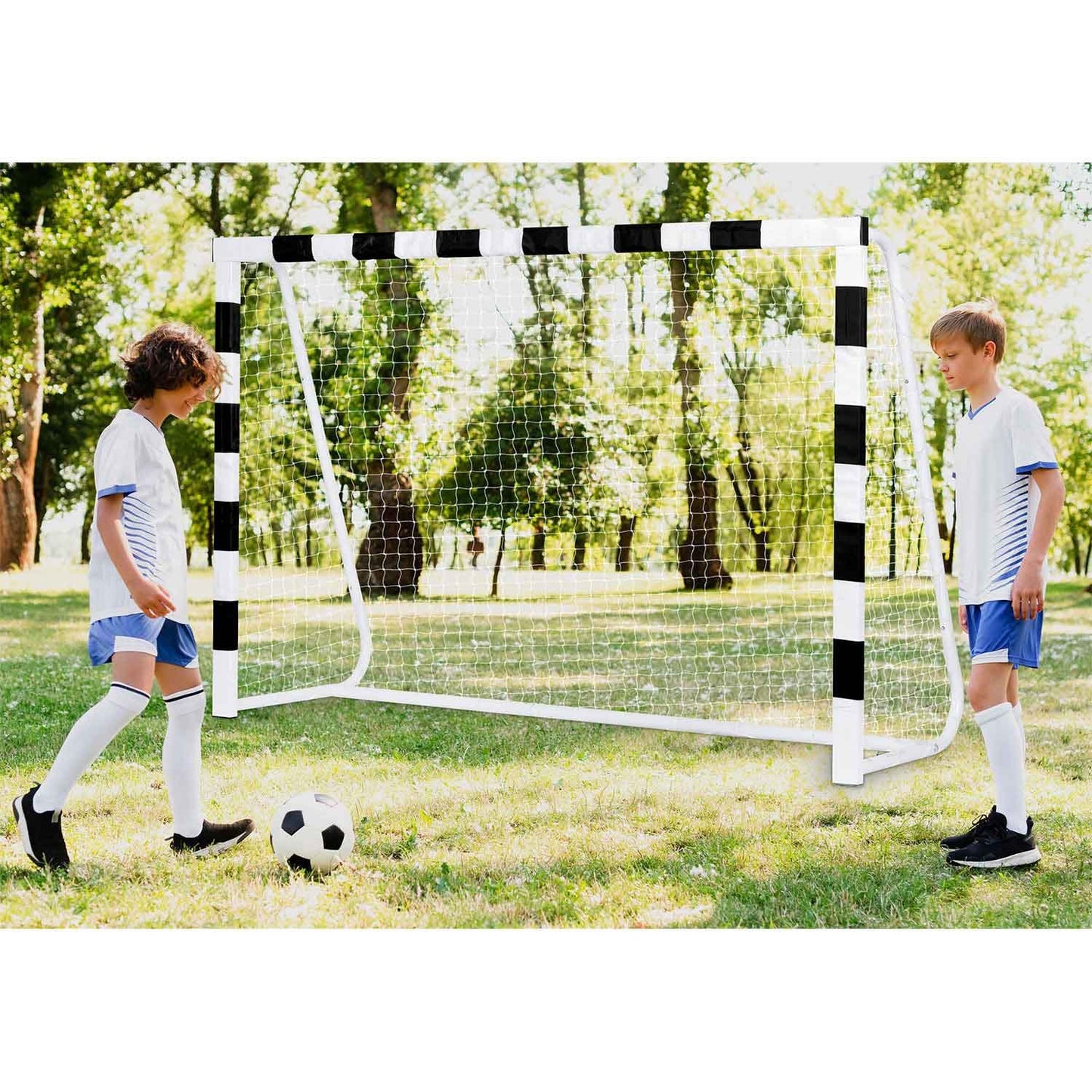 Football goal 300 x 200 x 90 cm NS-465 black and white