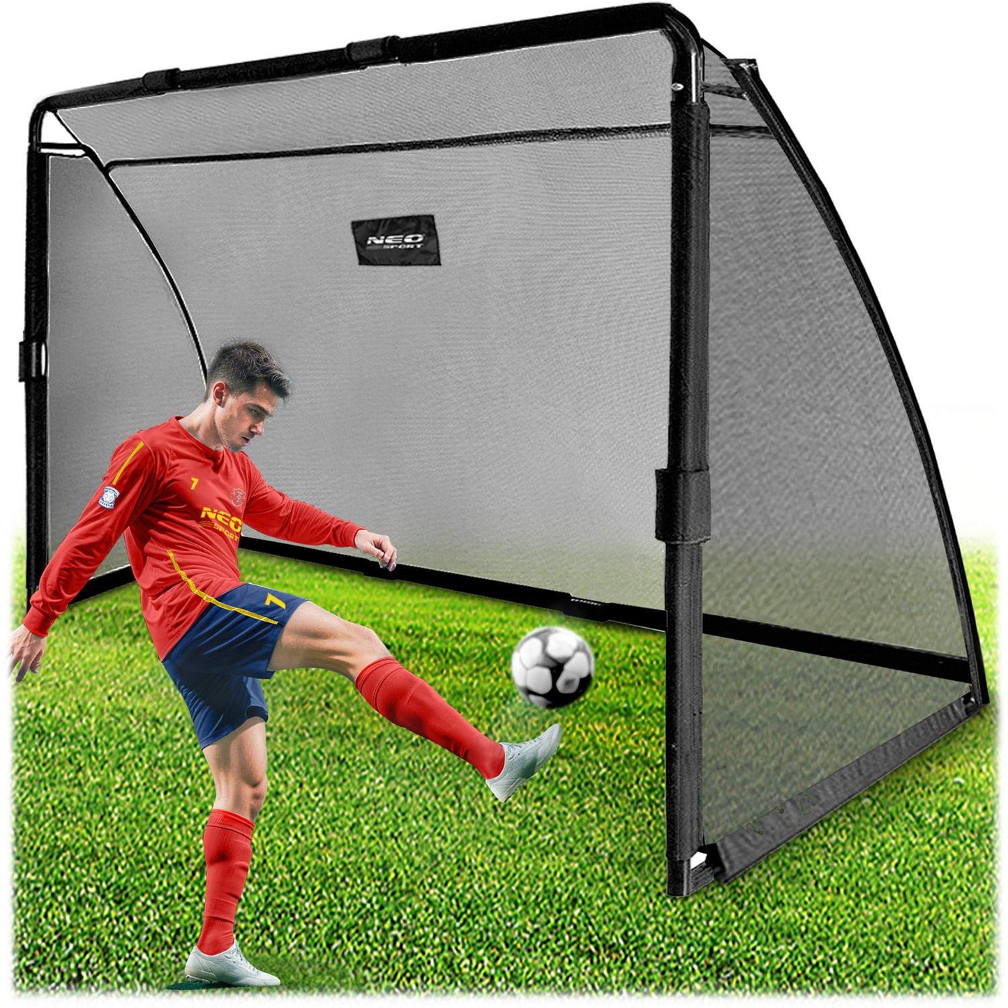 Football goal 300 x 200 x 90 cm NS-497 black