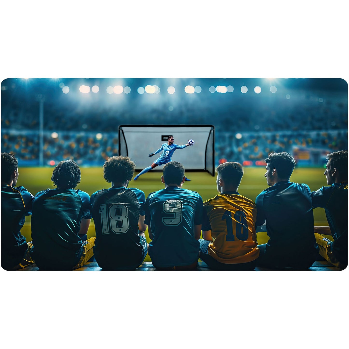 Football goal 300 x 200 x 90 cm NS-497 black