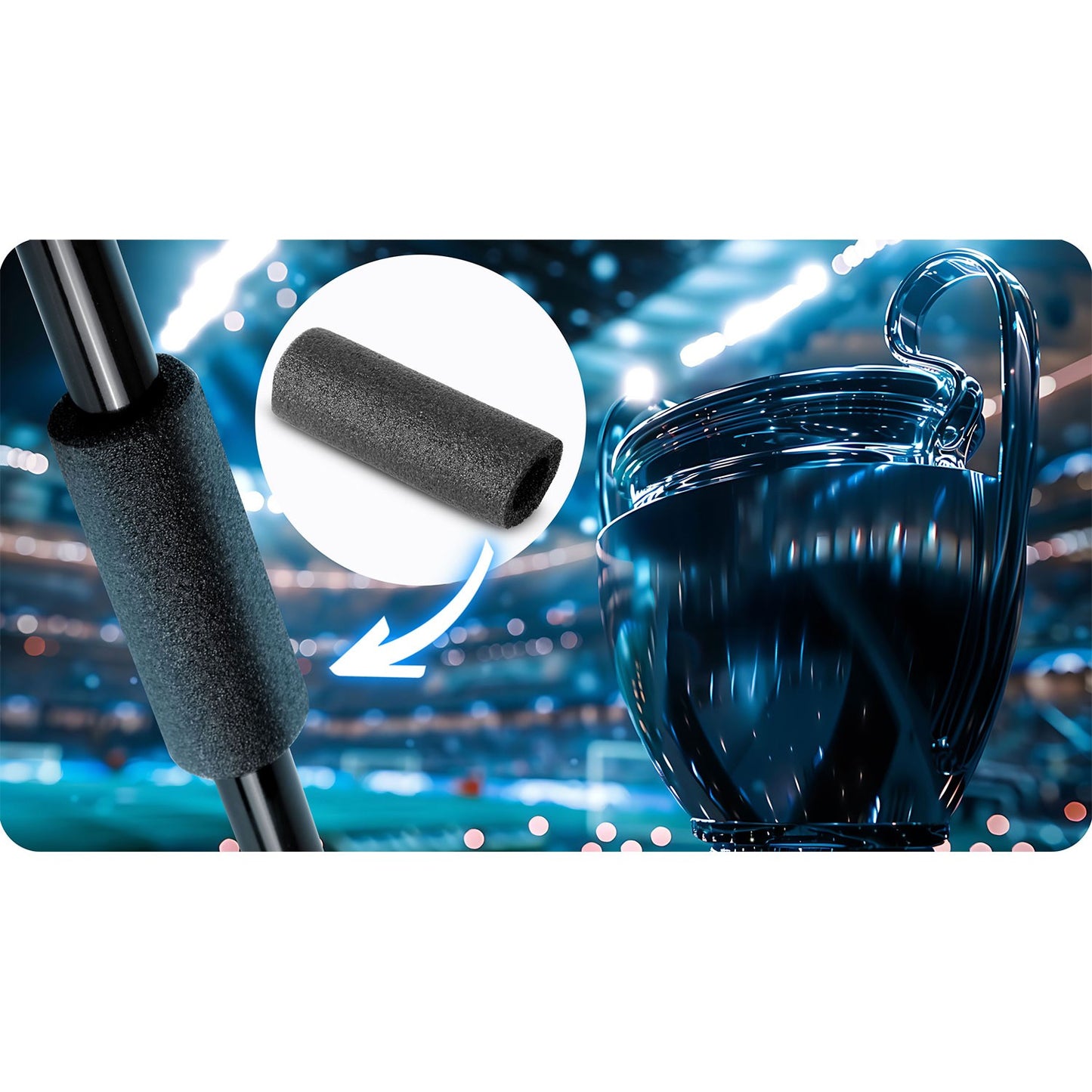 Football goal 300 x 200 x 90 cm NS-497 black
