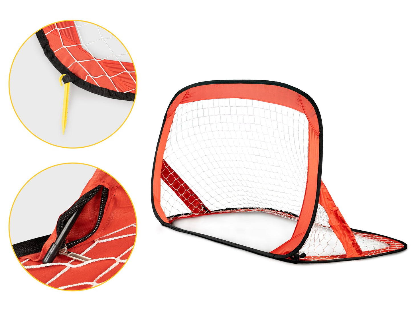 Football goals, set for two 110 cm football goals