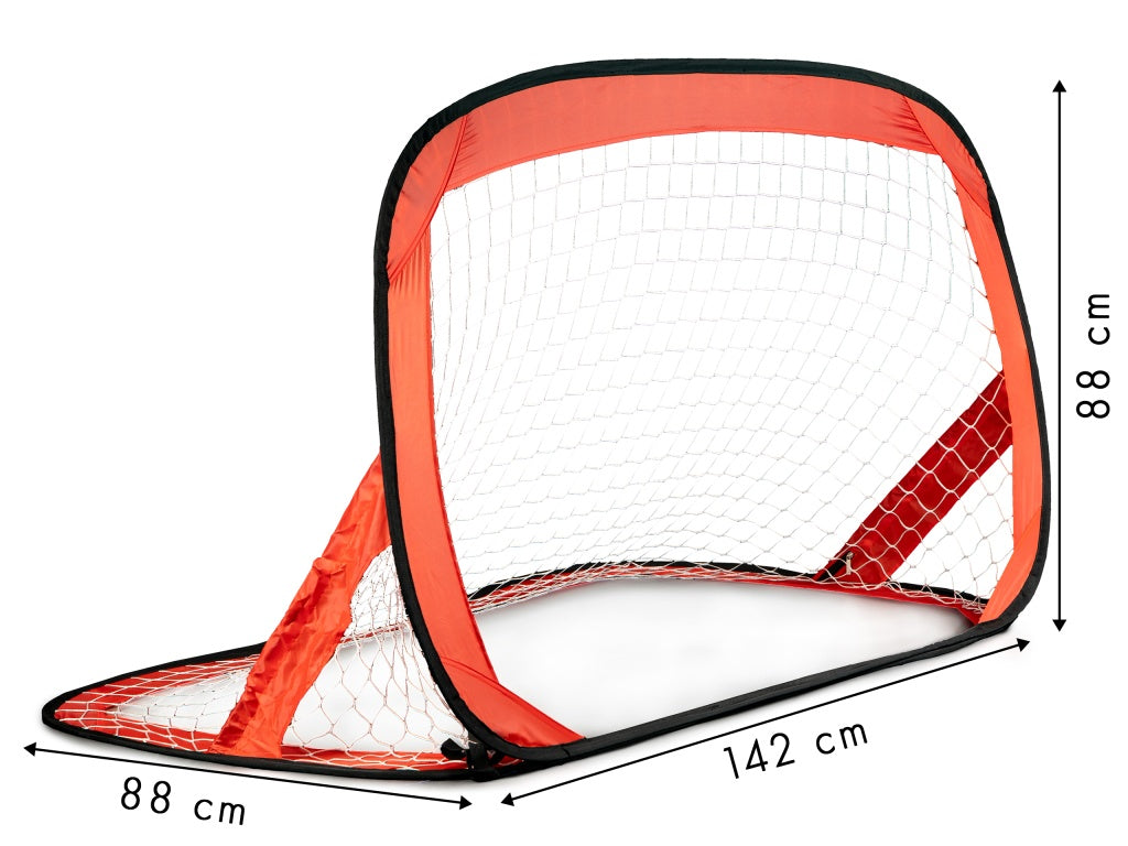 Football goal, two football goals for children, 142 cm