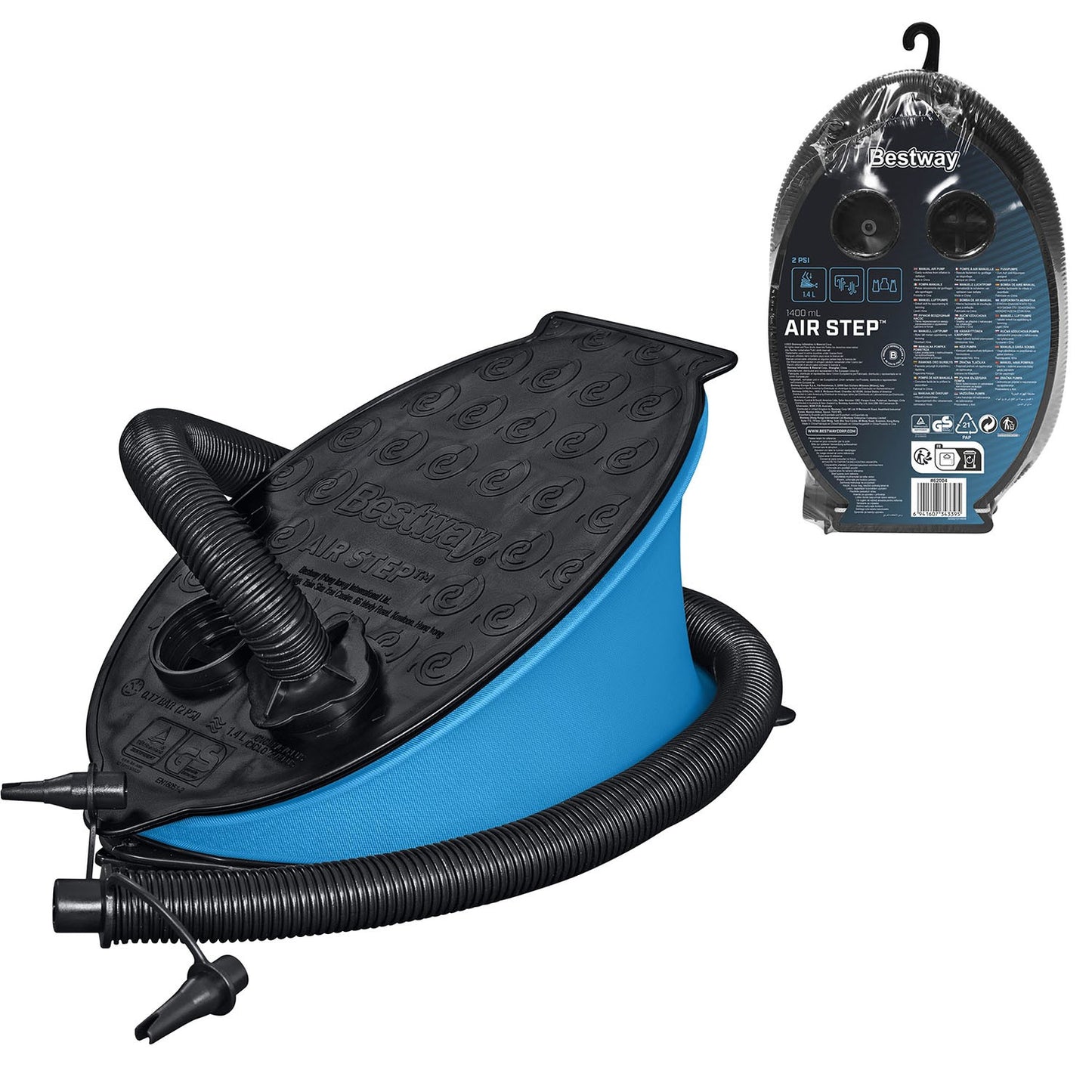 Foot pump 1.4 liters/cycle Bestway 62004