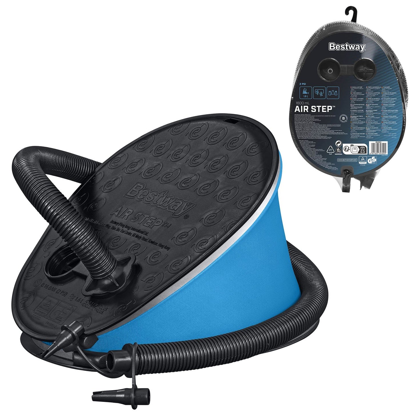 Foot pump 1.6 liters/cycle Bestway 62005