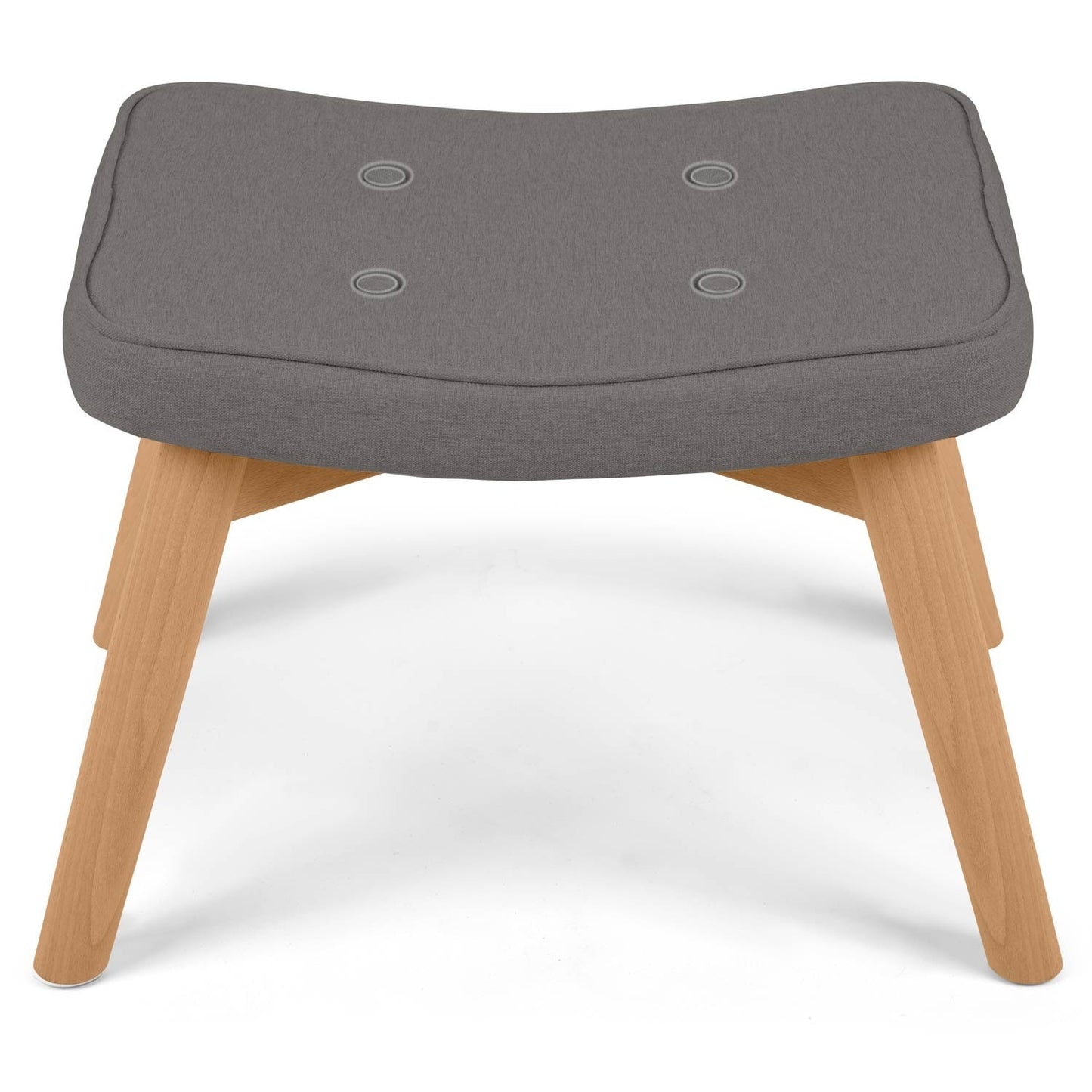 Footrest for Norse Sofotel armchair, dark grey