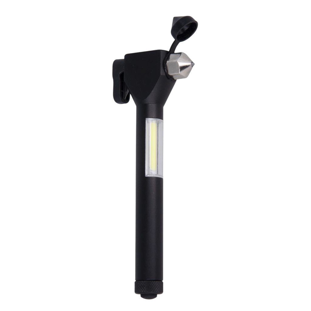 Forever Light Emergency LED Flashlight with Window Breaker and Seat Belt Cutter