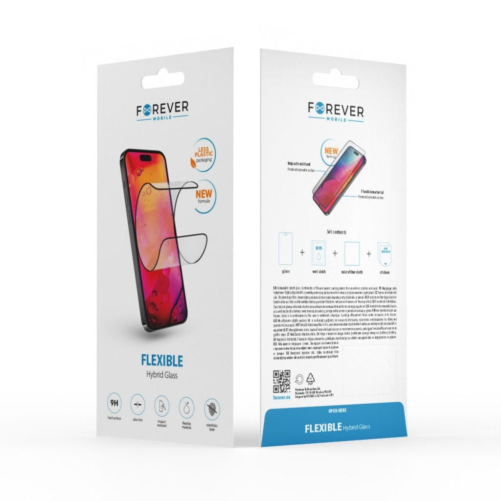 Forever iPhone 14 Pro Max Hybrid Glass Screen Protector