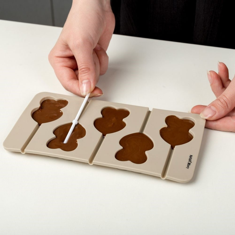 Form for chocolate sticks in high-quality silicone