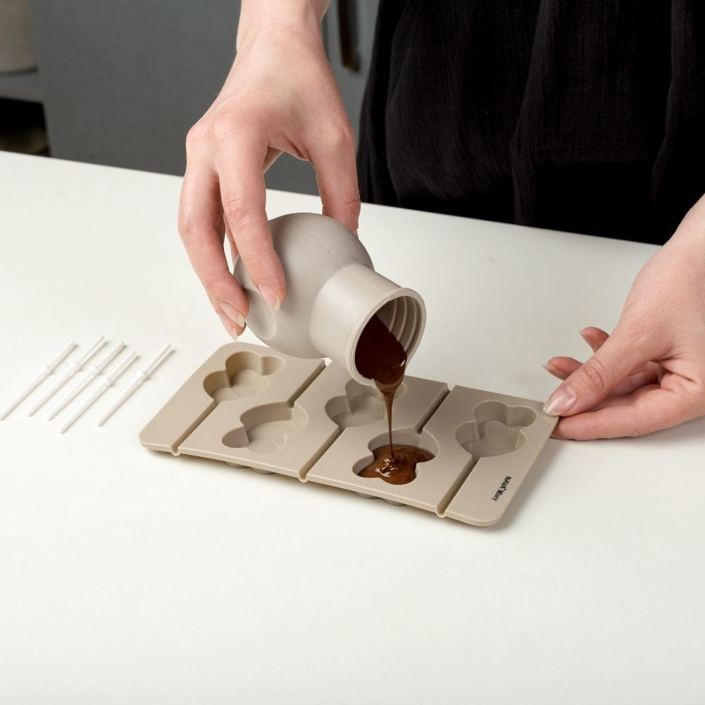 Form for chocolate sticks in high-quality silicone